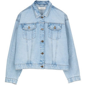 Skall Studio Inger Denim Jacket, Worn Light Blue